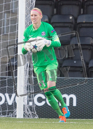 Soccer - UEFA Women's Champions League - Quarter Final - Glasgow City v Paris St Germain - Excelsior Stadium