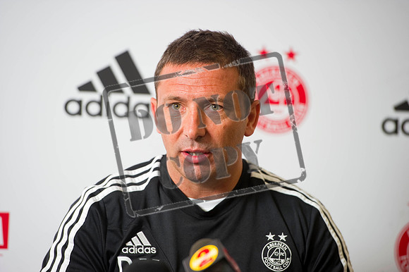 Aberdeen FC Press conference