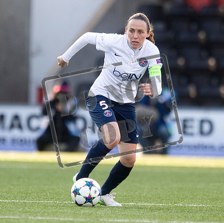 Soccer - UEFA Women's Champions League - Quarter Final - Glasgow City v Paris St Germain - Excelsior Stadium