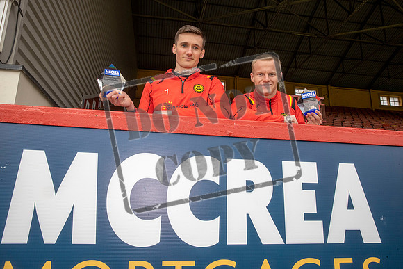 McCrea FS, Partick Thistle player of the year