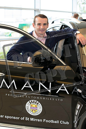 St Mirren Press conference