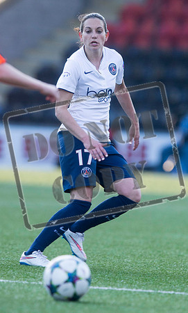Soccer - UEFA Women's Champions League - Quarter Final - Glasgow City v Paris St Germain - Excelsior Stadium