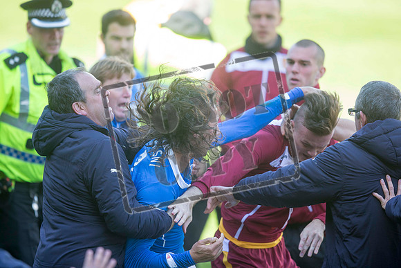 Motherwell v Rangers - Scottish Premiership Play Off