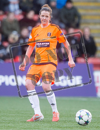 Soccer - UEFA Women's Champions League - Quarter Final - Glasgow City v Paris St Germain - Excelsior Stadium