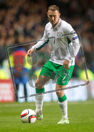 Soccer - UEFA Euro 2016 - Qualifying - Group D - Scotland v Republic of Ireland - Hampden Park