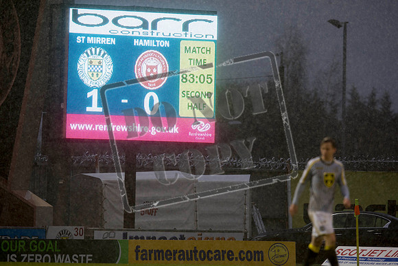 st mirren hamilton