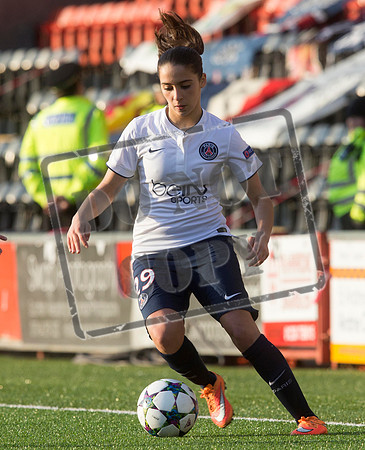 Soccer - UEFA Women's Champions League - Quarter Final - Glasgow City v Paris St Germain - Excelsior Stadium