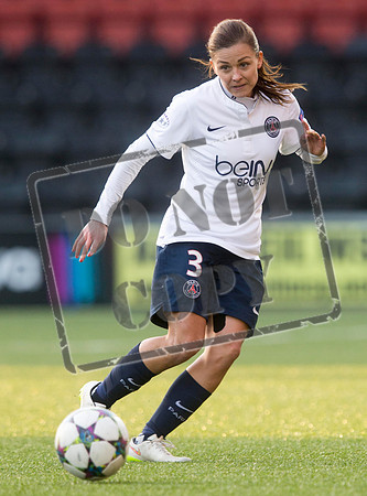 Soccer - UEFA Women's Champions League - Quarter Final - Glasgow City v Paris St Germain - Excelsior Stadium