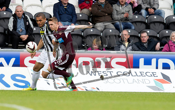 st mirren v hearts