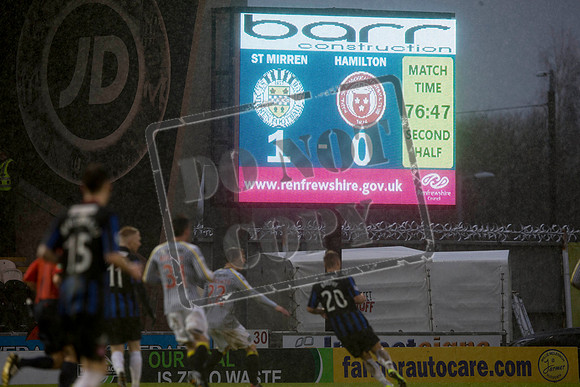 st mirren hamilton