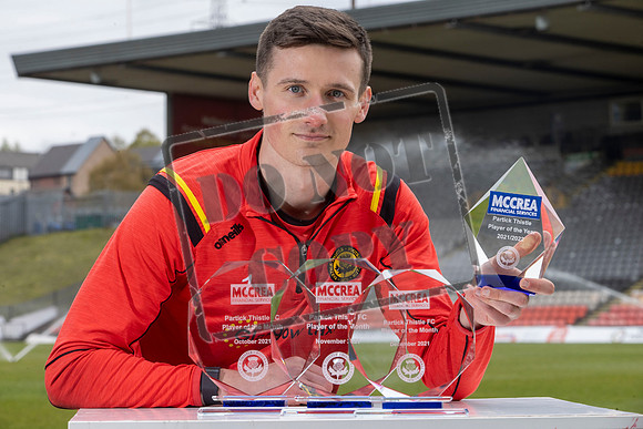 McCrea FS, Partick Thistle player of the year