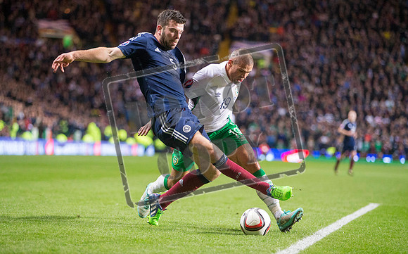 Soccer - UEFA Euro 2016 - Qualifying - Group D - Scotland v Republic of Ireland - Hampden Park