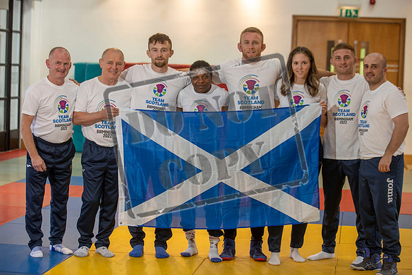 Team Scotland wrestling