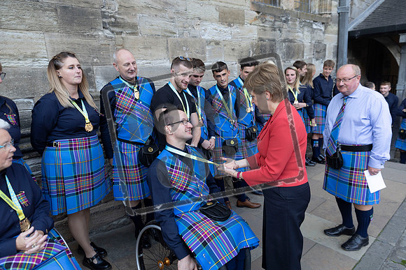 Team Scotland reception