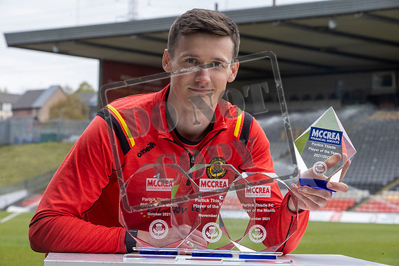 McCrea FS, Partick Thistle player of the year