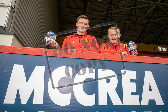 McCrea FS, Partick Thistle player of the year