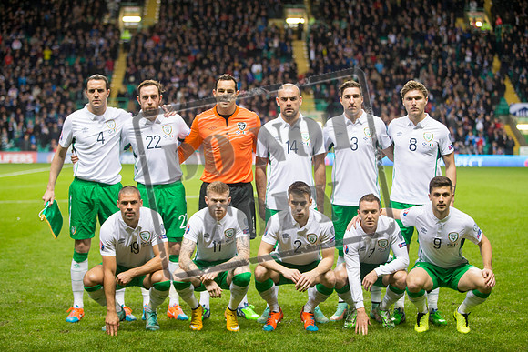 Soccer - UEFA Euro 2016 - Qualifying - Group D - Scotland v Republic of Ireland - Hampden Park