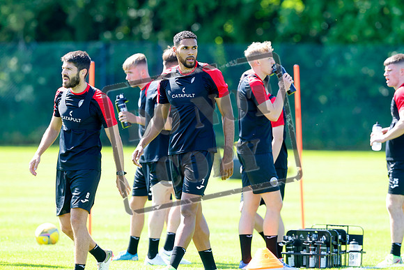 St Mirren FC training