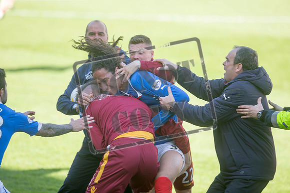 Motherwell v Rangers - Scottish Premiership Play Off