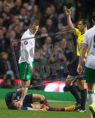 Soccer - UEFA Euro 2016 - Qualifying - Group D - Scotland v Republic of Ireland - Hampden Park