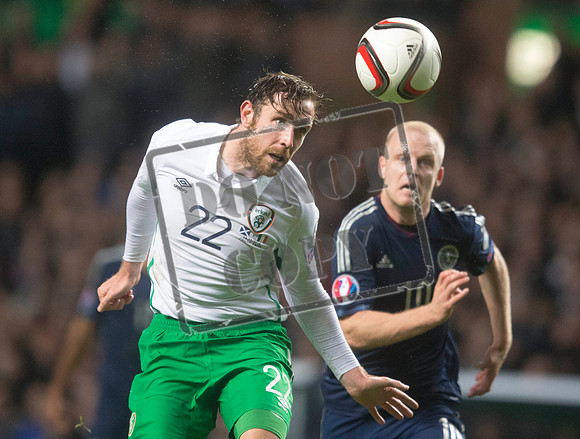 Soccer - UEFA Euro 2016 - Qualifying - Group D - Scotland v Republic of Ireland - Hampden Park