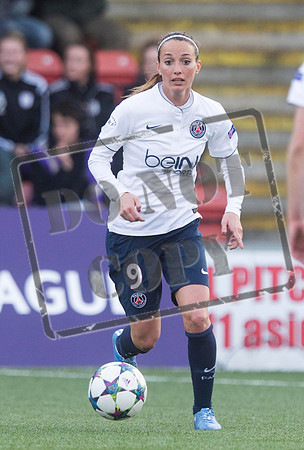 Soccer - UEFA Women's Champions League - Quarter Final - Glasgow City v Paris St Germain - Excelsior Stadium