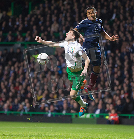 Soccer - UEFA Euro 2016 - Qualifying - Group D - Scotland v Republic of Ireland - Hampden Park