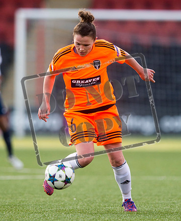 Soccer - UEFA Women's Champions League - Quarter Final - Glasgow City v Paris St Germain - Excelsior Stadium