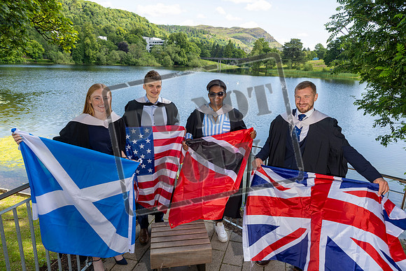 Leading international athletes among those to graduate from the University of Stirling