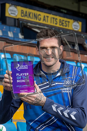 Player of the. month Kyle Lafferty