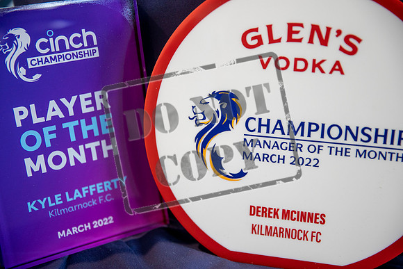 Player of the. month Kyle Lafferty