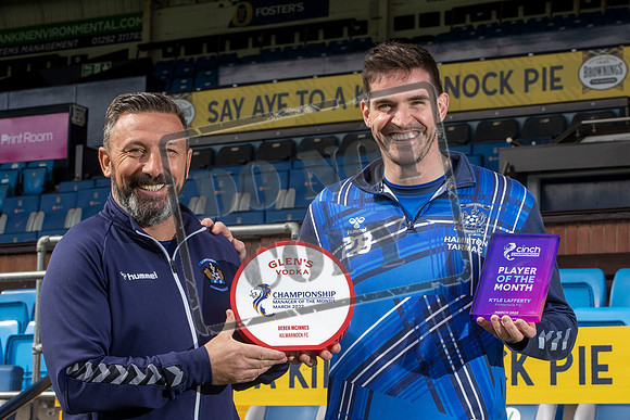 Player of the. month Kyle Lafferty